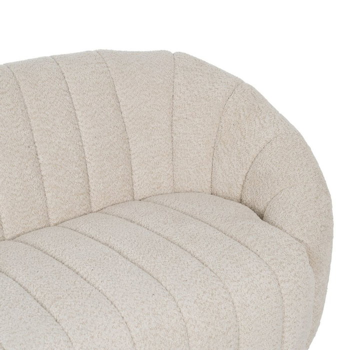 BigBuy Home Canapé Beige Polyester Fer