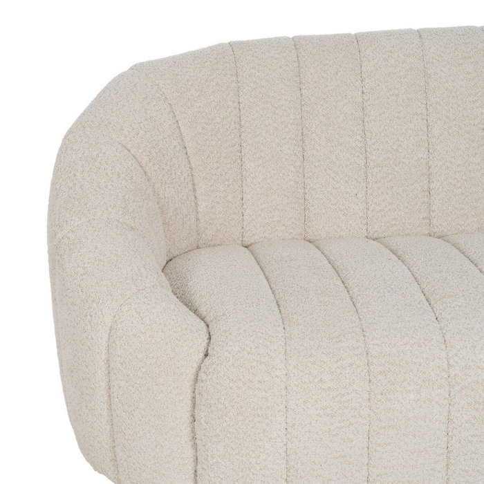 BigBuy Home Canapé Beige Polyester Fer