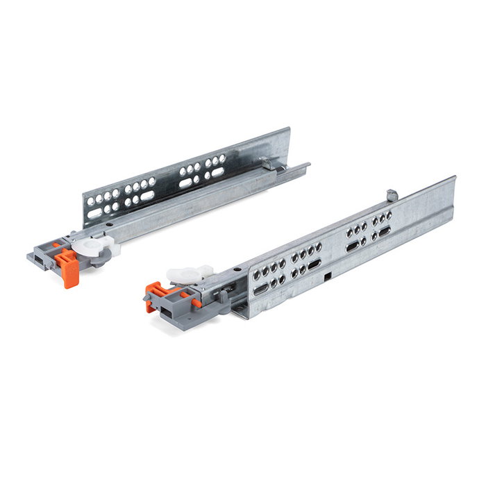 SALICE Guide Cachée Futura Smove Extraction Partielle Zincé Longueur 300mm SALICE Guide Cachée Futura Smove Extraction Partielle Zincé Longueur 300mm