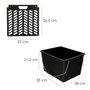 WOLFPACK LINEA PROFESIONAL Cubette de peinture 15 litres avec grille
