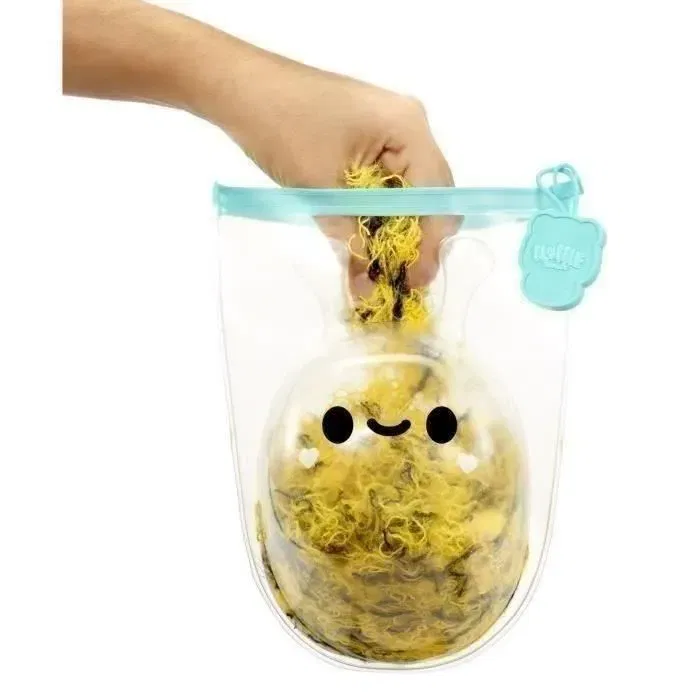 Fluffies Stuffiez Peluche ASMR Abeille ou Coccinelle Personnalisable - Rembourrage à Retirer pour Révéler un Nouveau Personnage et Créer un Objet Anti-Stress, 4 ans et plus