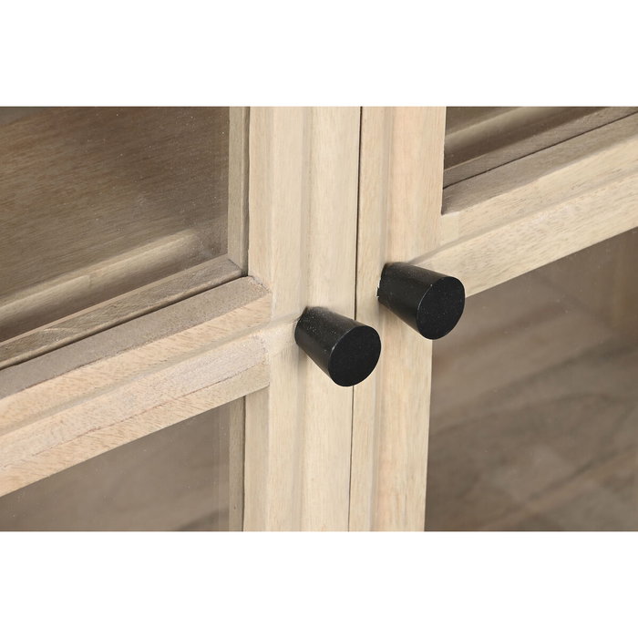 Buffet Home ESPRIT Naturel Verre Bois de manguier 170 x 41 x 81 cm