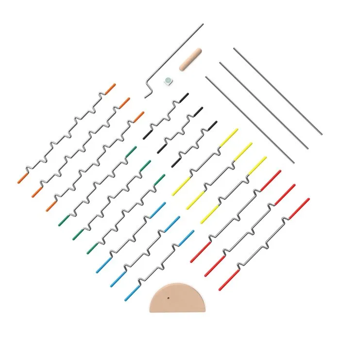 Spin Master Suspend - Jeu d'Équilibre Familial - 24 Tiges Colorées