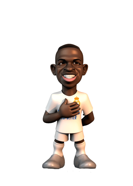 Minix Figurine Vinicius Real Madrid 12 cm PVC Collection Officielle