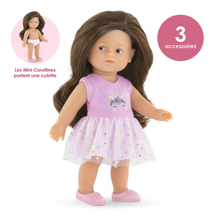 Corolle Coffret Mini Corolline Romy Licorne 20 cm