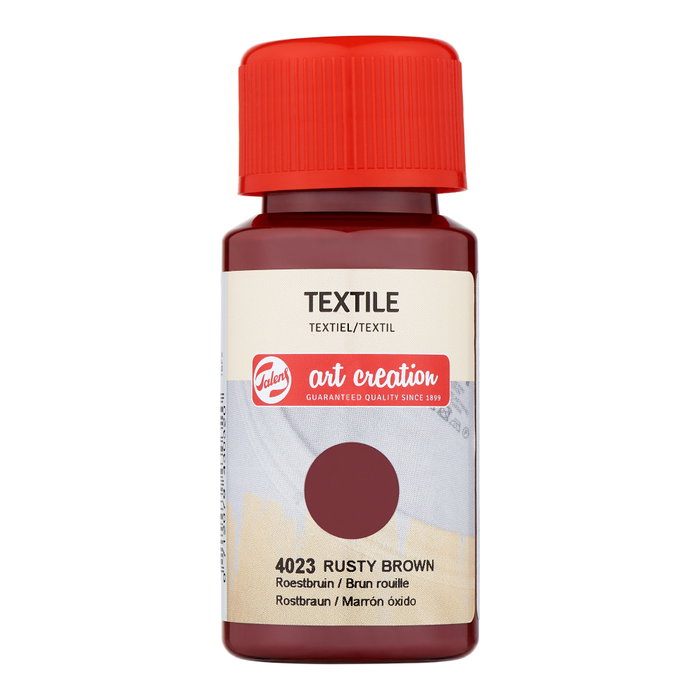 Talens Art Creation Peinture Textile Marron Oxyde 4023, 50 ml Talens Art Creation Peinture Textile Marron Oxyde 4023, 50 ml
