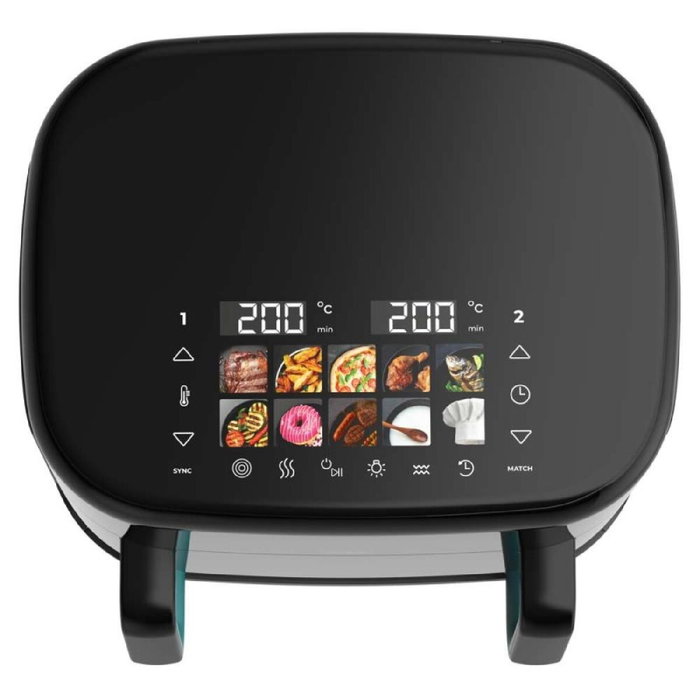 Friteuse à air Cecotec Cecofry&Grill Smokin'Prime 11000 2800W 10L Inox Noir