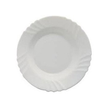 Plat à dessert blanc 20 cm EBRO REF HAE01003