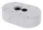 Axis Boîtier Arrière Étanche et Antichoc TP4601-E en Polycarbonate IK11 IP66/67 avec Entrées Conduit pour Stockage Sécurisé, Compatible P4705-PLVE et P4707-PLVE