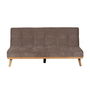 Canapé Convertible Taupe 178 x 94 x 86 cm