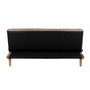 Canapé Convertible Taupe 178 x 94 x 86 cm