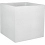 Eda Pot de fleurs Carré Graphit 57 L Blanc cérusé