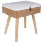Home Deco Factory MESA MALETA VINTAGE