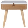 Home Deco Factory MESA MALETA VINTAGE
