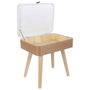Home Deco Factory MESA MALETA VINTAGE
