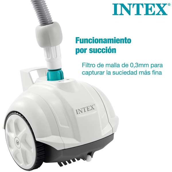 Intex Robot aspirateur pour piscine ZX50 avec 2 brosses rotatives