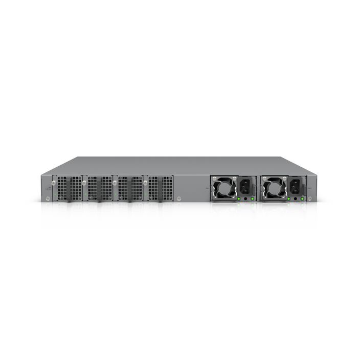 Ubiquiti Commutateur 48 ports Entreprise, couche 3, PoE+++, ports RJ45 10 GbE et SFP28 25G - Etherlighting™ Ubiquiti Commutateur 48 ports Entreprise, couche 3, PoE+++, ports RJ45 10 GbE et SFP28 25G - Etherlighting™