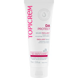 Topicrem Baume Emollient Ultra-Hydratant pour Corps et Visage Peaux Très Sèches - Flacon 75 ml