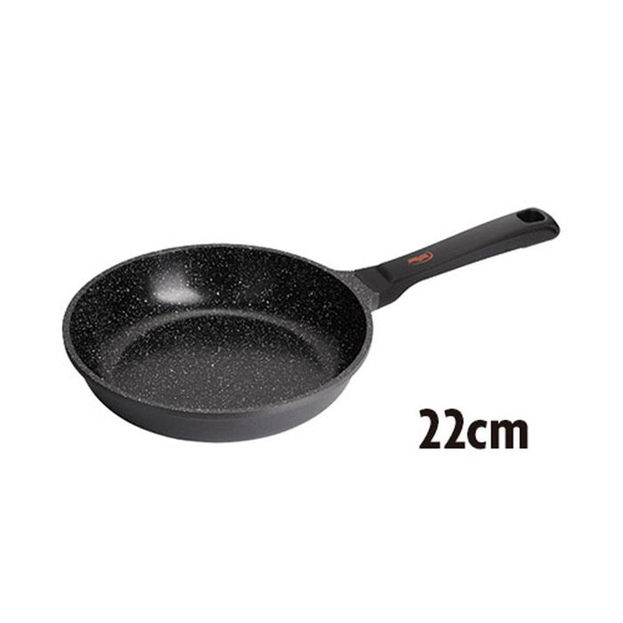 Inoxibar Absolut Black Poêle 22 cm en aluminium fondu