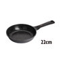 Inoxibar Absolut Black Poêle 22 cm en aluminium fondu