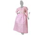 BigBuy Carnival Déguisement Bonne Fée Rose Femme XL