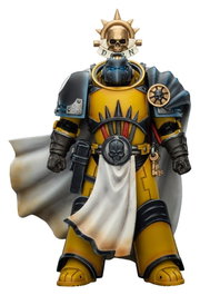 Joy Toy (CN) Warhammer Imperial Fists Librarian Consul avec hache de force et pistolet à boulons, 12 cm