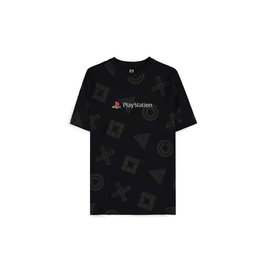 PlayStation T-Shirt Logo All Over Print (M)