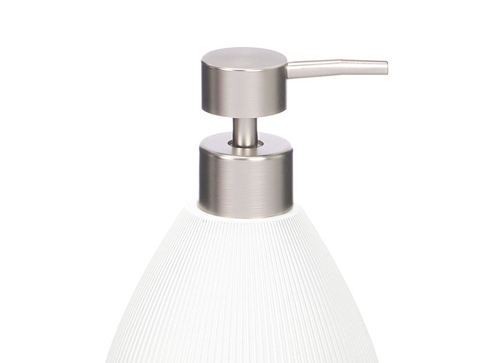 Berilo Dosificateur Ovale Blanc Rayures 10x17x10 cm Plastique (Set de 12) Berilo Dosificateur Ovale Blanc Rayures 10x17x10 cm Plastique (Set de 12)