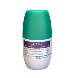 Cattier Déodorant Roll-on Aloe 50ml