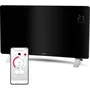 Sencor SCF 4741BK Radiateur intelligent Wi-Fi en verre - 2400 W - Noir