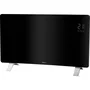 Sencor SCF 4741BK Radiateur intelligent Wi-Fi en verre - 2400 W - Noir