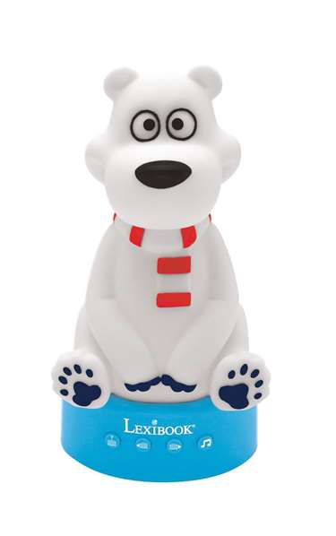 Lexibook Ours en peluche conteur design 3D avec lumière de nuit et musique (Anglais) Lexibook Ours en peluche conteur design 3D avec lumière de nuit et musique (Anglais)