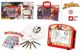 Color Baby Set de Dessin Spiderman, 40 pièces