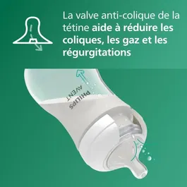 PHILIPS AVENT Natural Verre 3.0 - Kit nouveau-né avec biberon en verre 120 ml, 2 biberons 240 ml et sucettes 0-6 mois - Confort optimal et hygiène