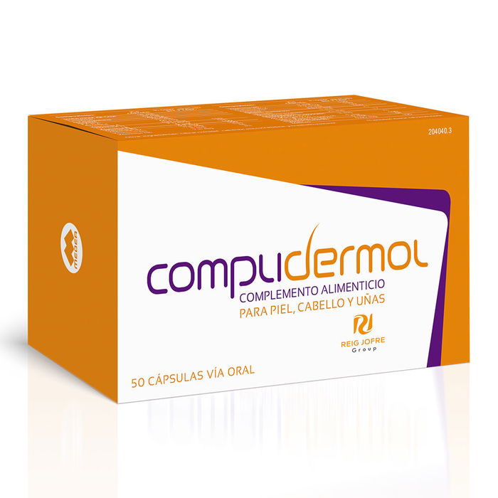 Complidermol Peau, Cheveux et Ongles - 50 Gélules Complidermol Peau, Cheveux et Ongles - 50 Gélules
