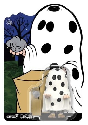 Super7 Peanuts ReAction figurine Charlie Brown Ghost Sheet Super7 Peanuts ReAction figurine Charlie Brown Ghost Sheet