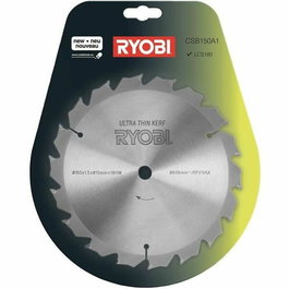 Ryobi - Lame de scie circulaire ultra fine 150 mm, 18 dents, alésage 10 mm pour scie circulaire ONE+ RWSL1801M - Réf. CSB150A1