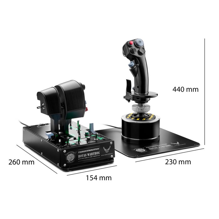 Thrustmaster HOTAS WARTHOG MKII USB-C Noir