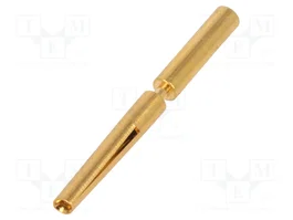 HARTING Connecteur M12 femelle droit avec contacts dorés