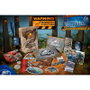 DOCTOR COLLECTOR - Kit Collecteur Indominus Jurassic World : Caisse Métallique XL, Livre Guide Officiel, Accessoires Exclusifs et Pièces Commémoratives