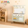 Color Baby Cuisine Électronique en Bois 70x30x100cm avec Lumière et Son