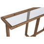 Console Home ESPRIT Marron Verre Sapin 120 x 33 x 75 cm