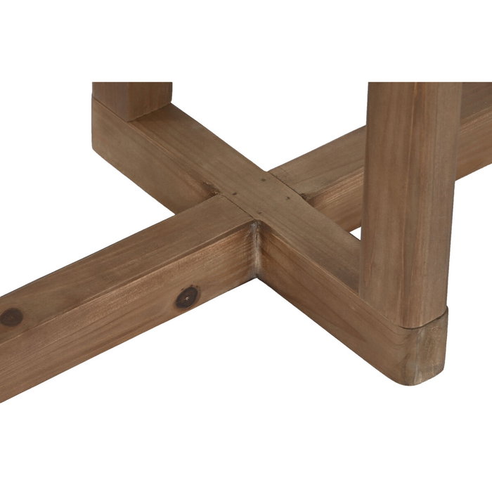Console Home ESPRIT Marron Verre Sapin 120 x 33 x 75 cm Console Home ESPRIT Marron Verre Sapin 120 x 33 x 75 cm