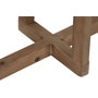 Console Home ESPRIT Marron Verre Sapin 120 x 33 x 75 cm