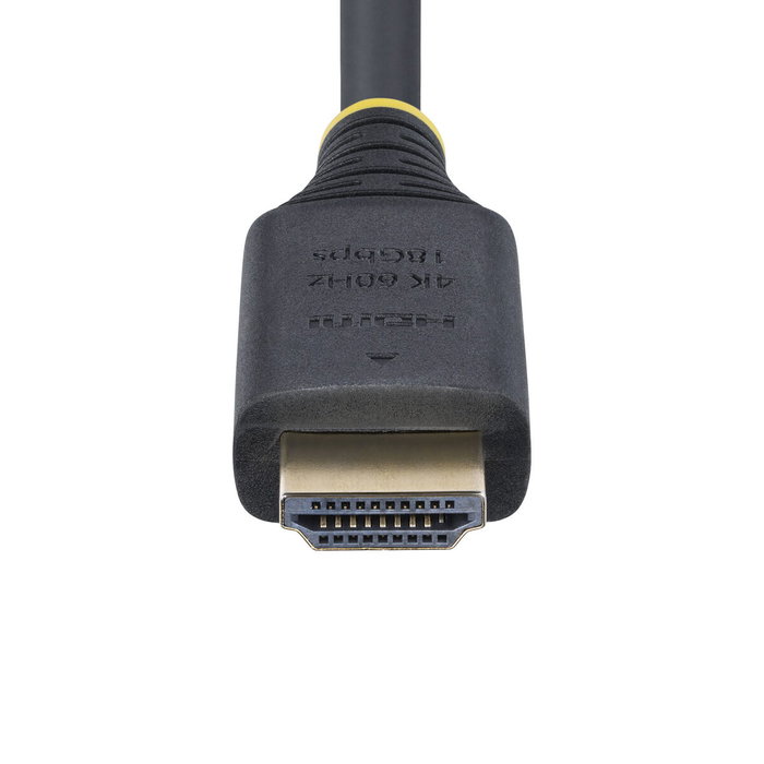 Câble HDMI Startech HDMI2-CABLE-4K60-8F Noir