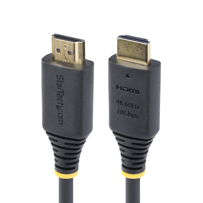 Câble HDMI Startech HDMI2-CABLE-4K60-8F Noir