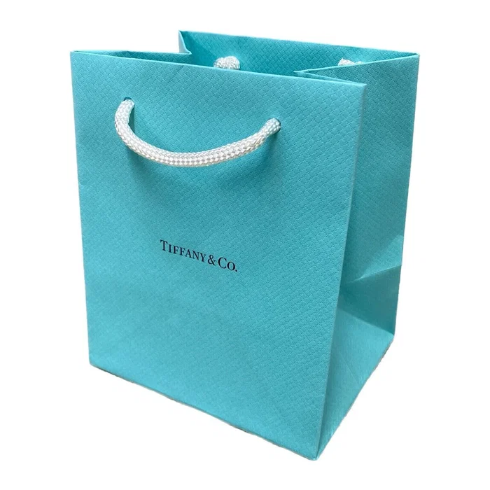 Tiffany & Co Sac en carton GWP Vert Taille S Tiffany & Co Sac en carton GWP Vert Taille S