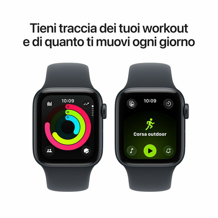 Montre intelligente Apple Apple Watch SE3 Noir 40 mm 1,78" Ø 40 mm Montre intelligente Apple Apple Watch SE3 Noir 40 mm 1,78" Ø 40 mm