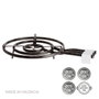 Vaello Brûleur à gaz butane/propane Ø 70 cm 3 foyers