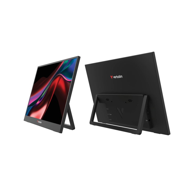Verbatim PM-15 Full HD Monitor LIGHT - 15,6 pouces, Noir Verbatim PM-15 Full HD Monitor LIGHT - 15,6 pouces, Noir